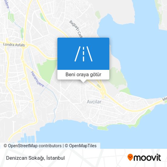 Denizcan Sokağı harita