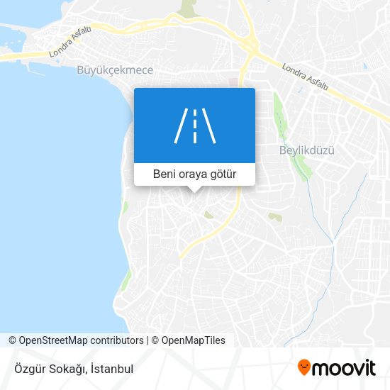 Özgür Sokağı harita