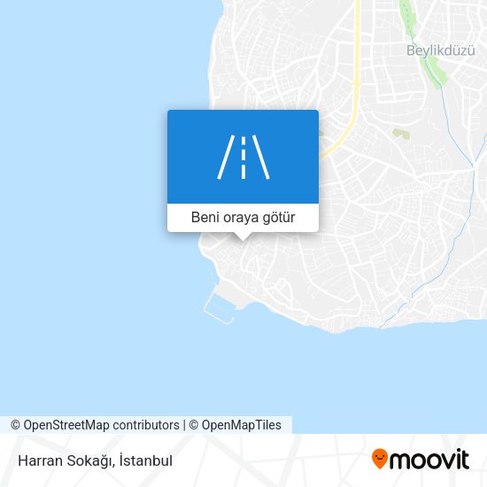Harran Sokağı harita