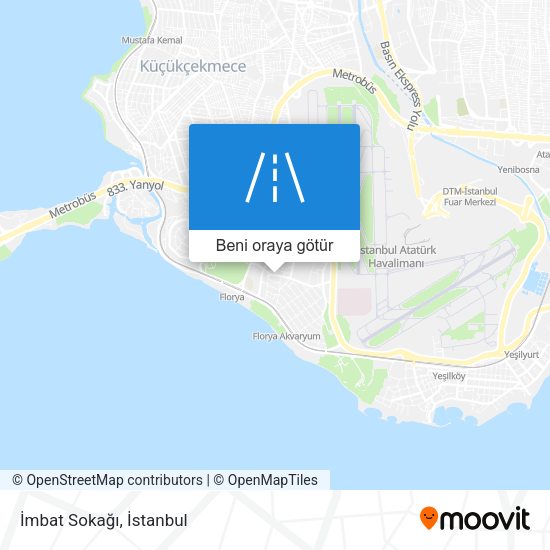 İmbat Sokağı harita
