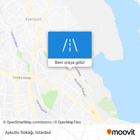 Aykutlu Sokağı harita