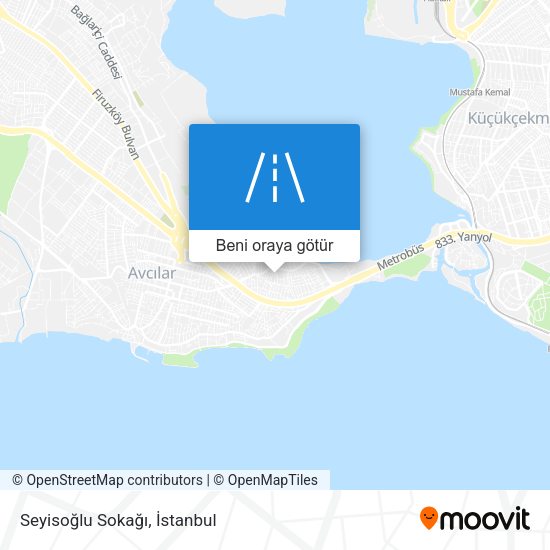 Seyisoğlu Sokağı harita