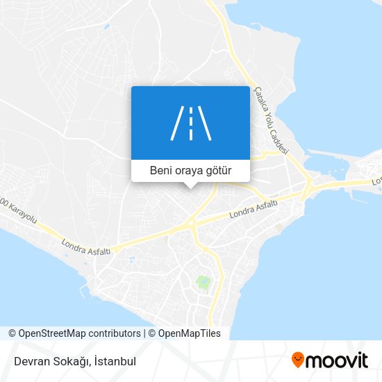 Devran Sokağı harita