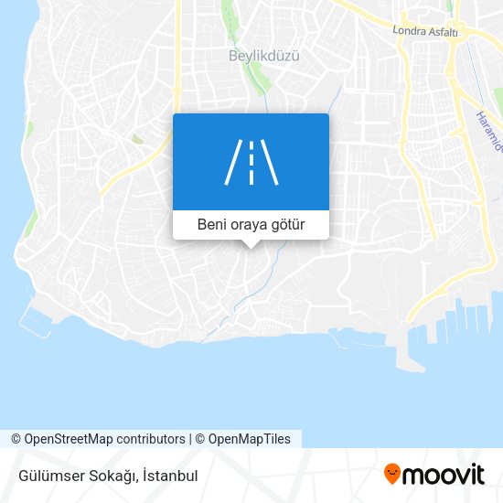 Gülümser Sokağı harita