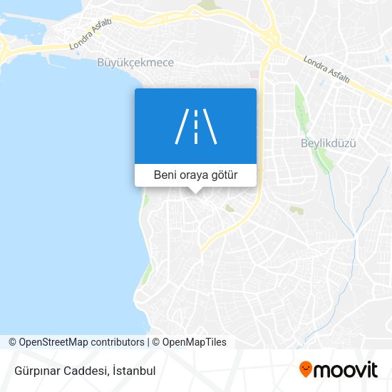 Gürpınar Caddesi harita