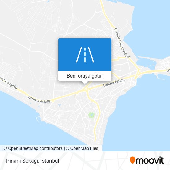 Pınarlı Sokağı harita