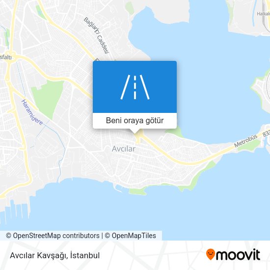 Avcılar Kavşağı harita