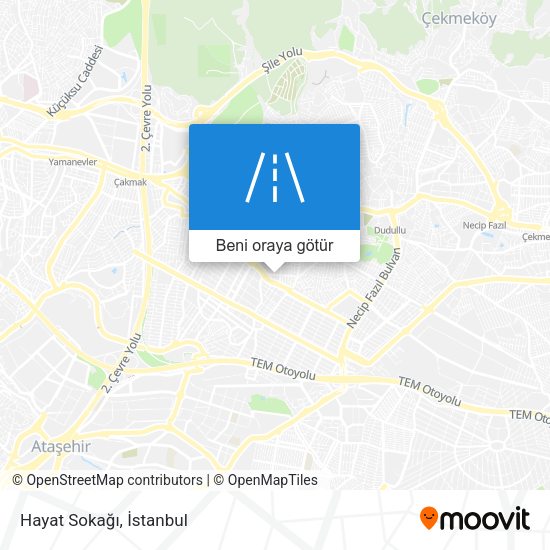 Hayat Sokağı harita
