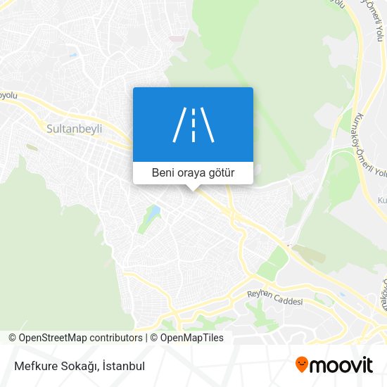 Mefkure Sokağı harita