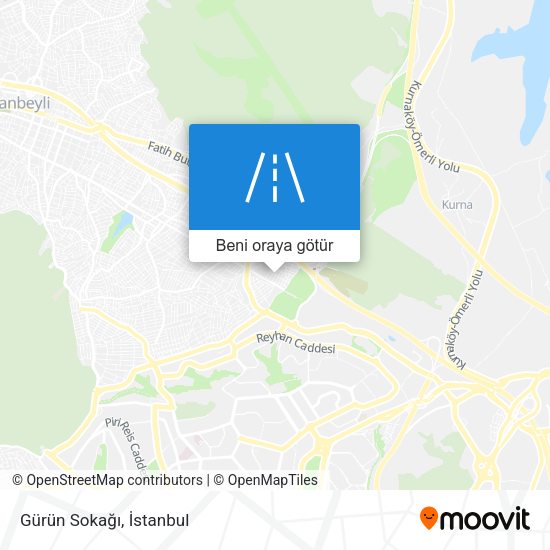 Gürün Sokağı harita