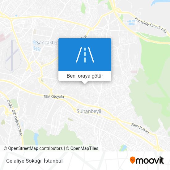 Celaliye Sokağı harita
