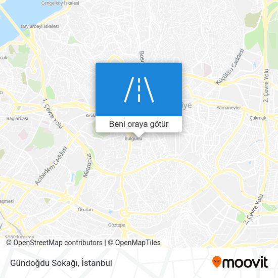 Gündoğdu Sokağı harita
