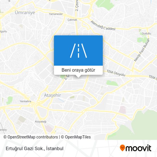 Ertuğrul Gazi Sok. harita