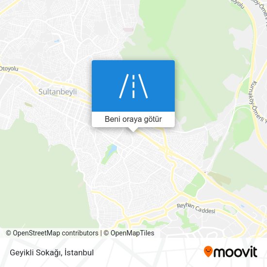 Geyikli Sokağı harita