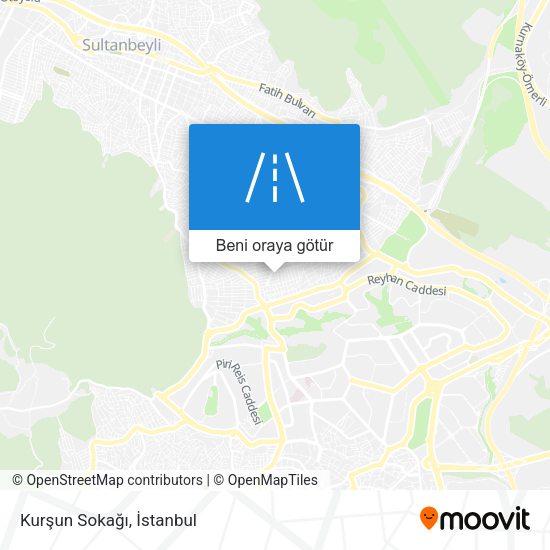 Kurşun Sokağı harita