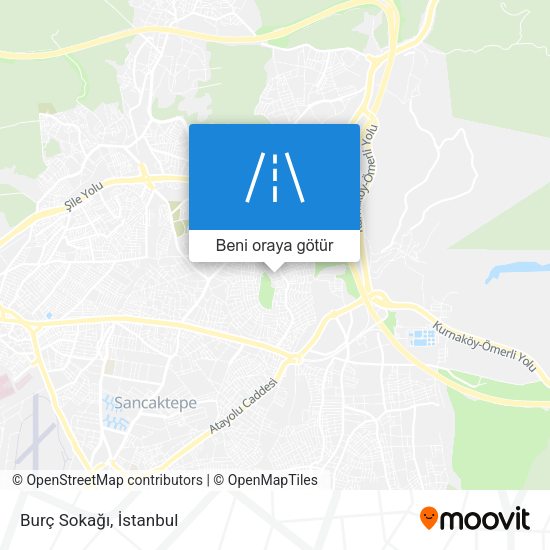 Burç Sokağı harita