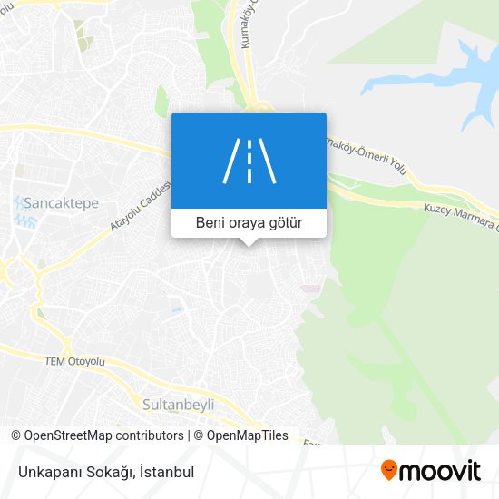 Unkapanı Sokağı harita