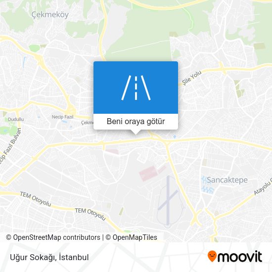 Uğur Sokağı harita