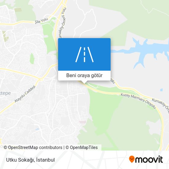 Utku Sokağı harita