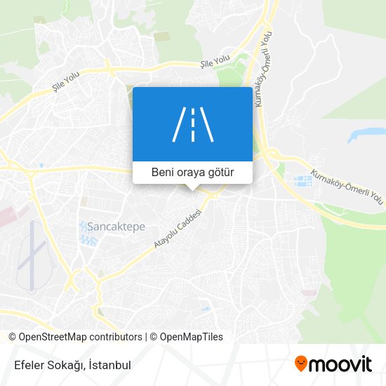 Efeler Sokağı harita