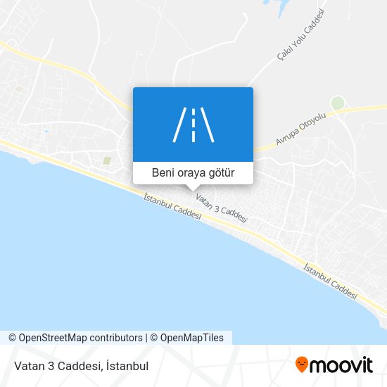 Vatan 3 Caddesi harita