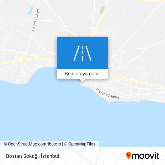 Bostan Sokağı harita