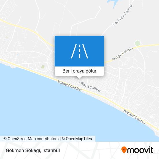 Gökmen Sokağı harita