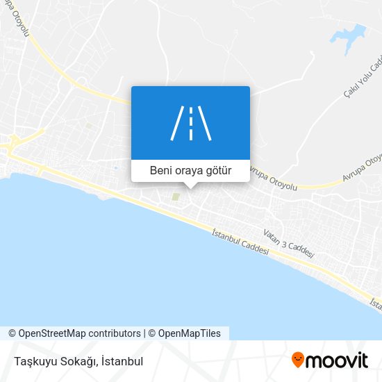 Taşkuyu Sokağı harita