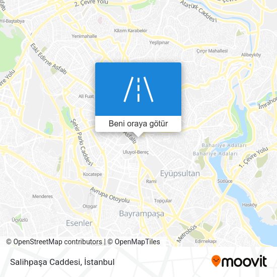 Salihpaşa Caddesi harita