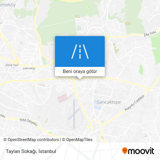 Taylan Sokağı harita