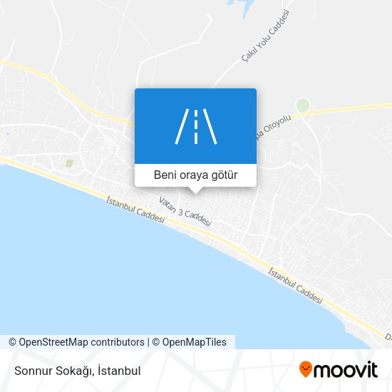 Sonnur Sokağı harita