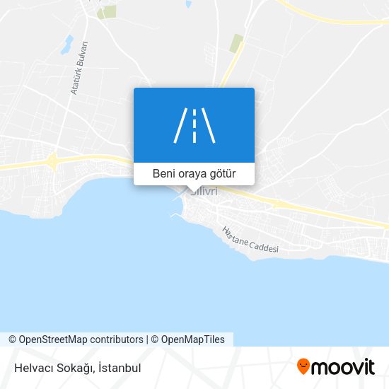 Helvacı Sokağı harita