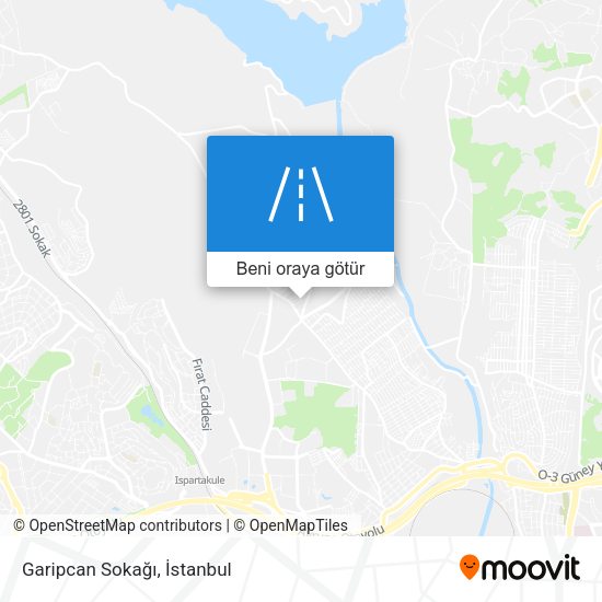 Garipcan Sokağı harita