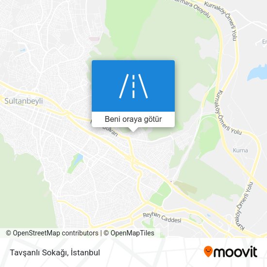 Tavşanlı Sokağı harita