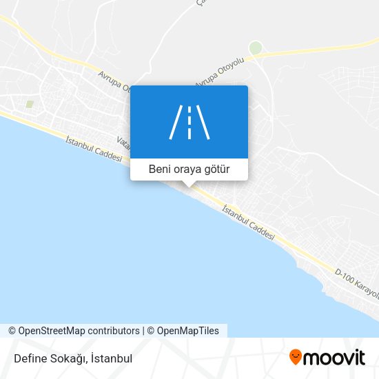 Define Sokağı harita