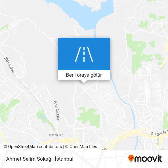 Ahmet Selim Sokağı harita