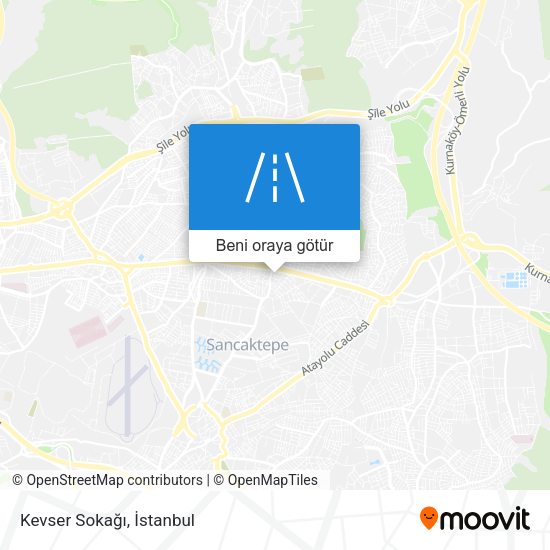 Kevser Sokağı harita
