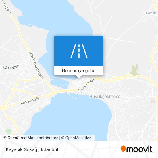 Kayacık Sokağı harita
