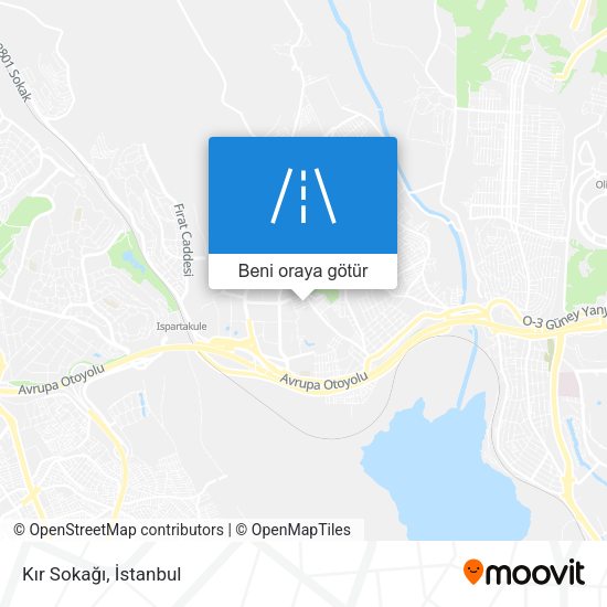 Kır Sokağı harita