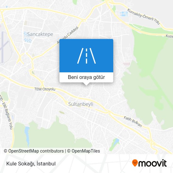 Kule Sokağı harita