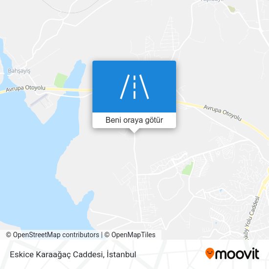 Eskice Karaağaç Caddesi harita