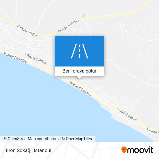 Eren Sokağı harita