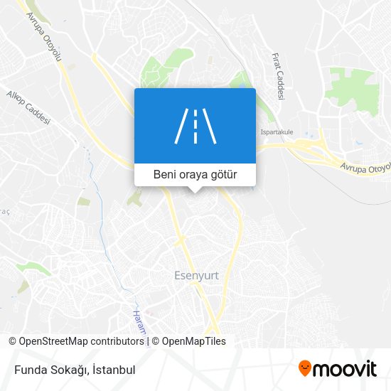 Funda Sokağı harita