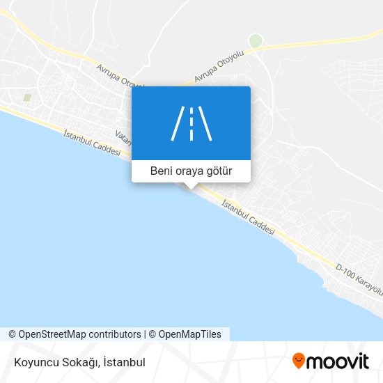 Koyuncu Sokağı harita