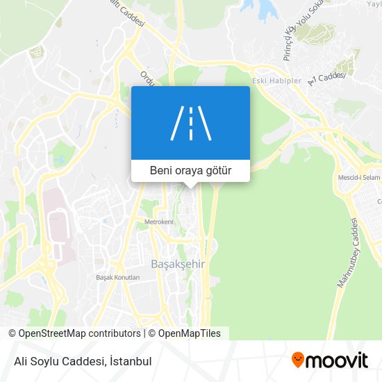 Ali Soylu Caddesi harita