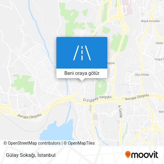 Gülay Sokağı harita