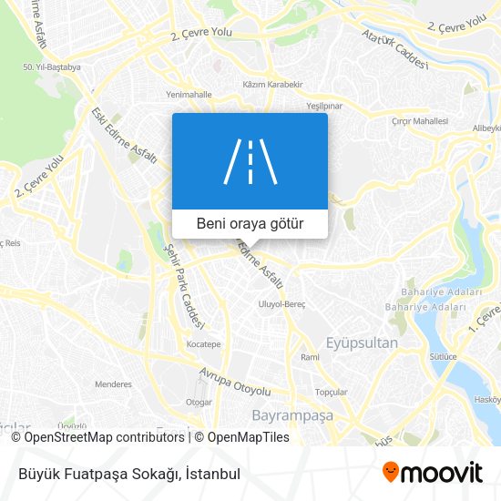 Büyük Fuatpaşa Sokağı harita
