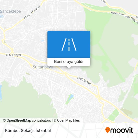 Kümbet Sokağı harita