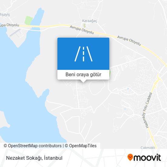 Nezaket Sokağı harita