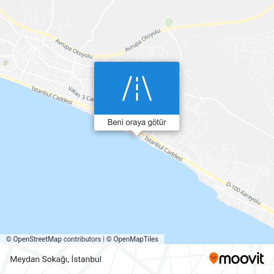 Meydan Sokağı harita
